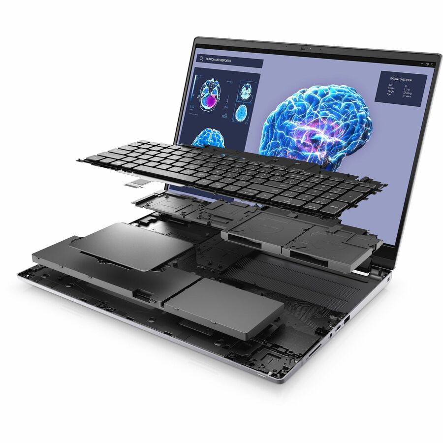 Station de travail mobile Dell Precision 7000 7680 16" - Full HD Plus - Intel Core i7 13e génération i7-13850HX - Technologie vPro - 32 Go - SSD 512 Go - Clavier anglais (États-Unis) C3NR9