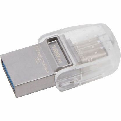 Kingston DataTraveler microDuo 3C 128 Go USB 3.2 (1ère génération) Type A et USB 3.2 (1ère génération) Type C DTDUO3C/128GBCR