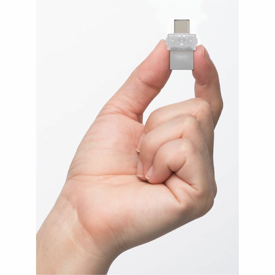 Kingston DataTraveler microDuo 3C 128 Go USB 3.2 (1ère génération) Type A et USB 3.2 (1ère génération) Type C DTDUO3C/128GBCR