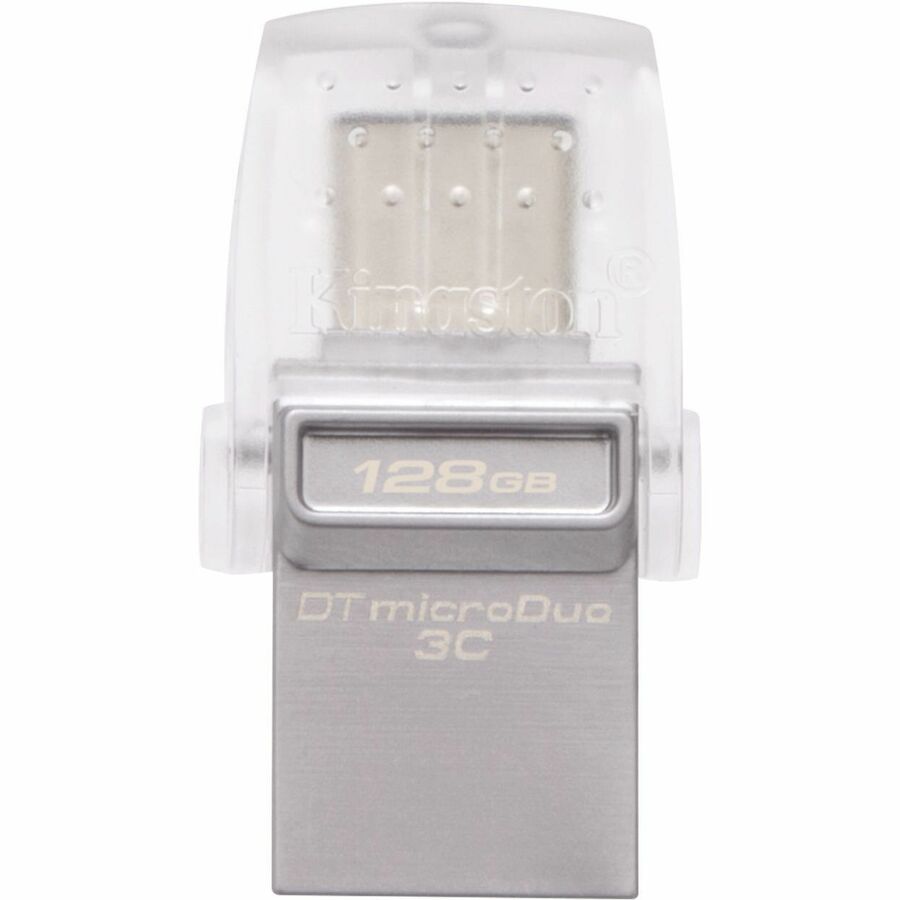 Kingston DataTraveler microDuo 3C 128 Go USB 3.2 (1ère génération) Type A et USB 3.2 (1ère génération) Type C DTDUO3C/128GBCR