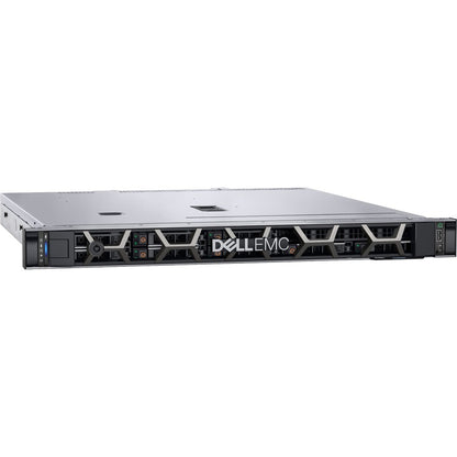 Serveur montable en rack Dell EMC PowerEdge R350 1U - 1 x Intel Xeon E-2334 3,40 GHz - 8 Go de RAM - 480 Go de SSD - 12 Gb/s SAS, contrôleur Serial ATA/600 XNDJN