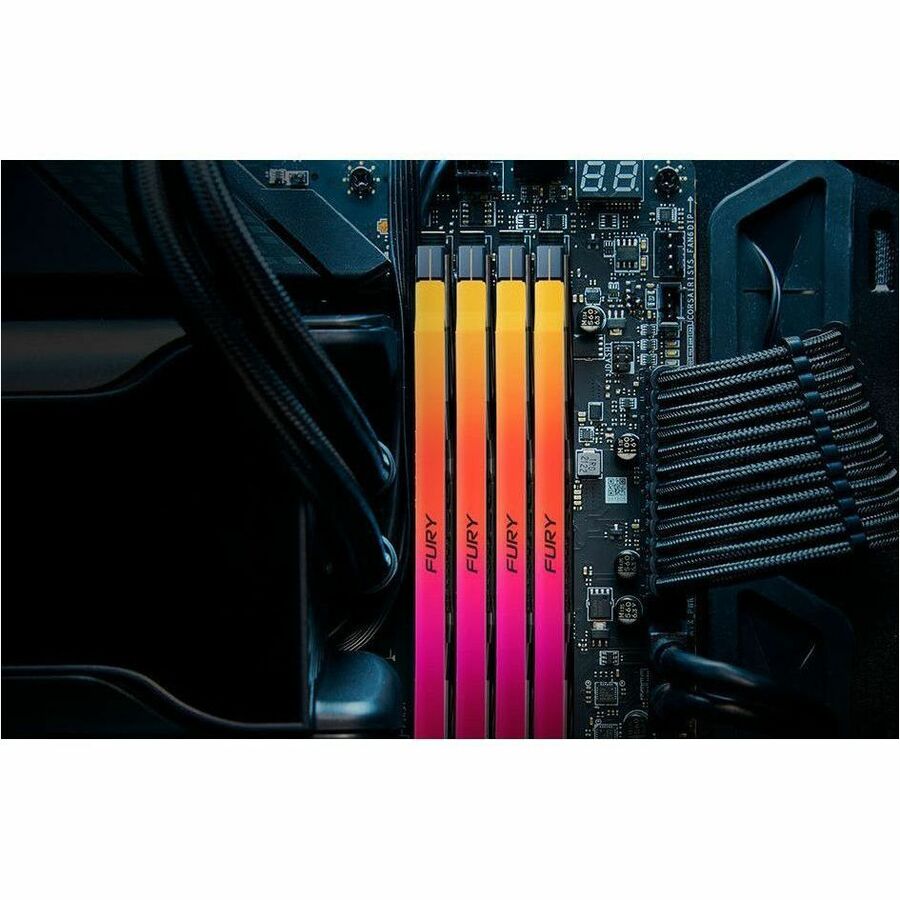 Kit de mémoire Kingston FURY Renegade 48 Go (2 x 24 Go) DDR5 SDRAM KF572C38RSAK2-48