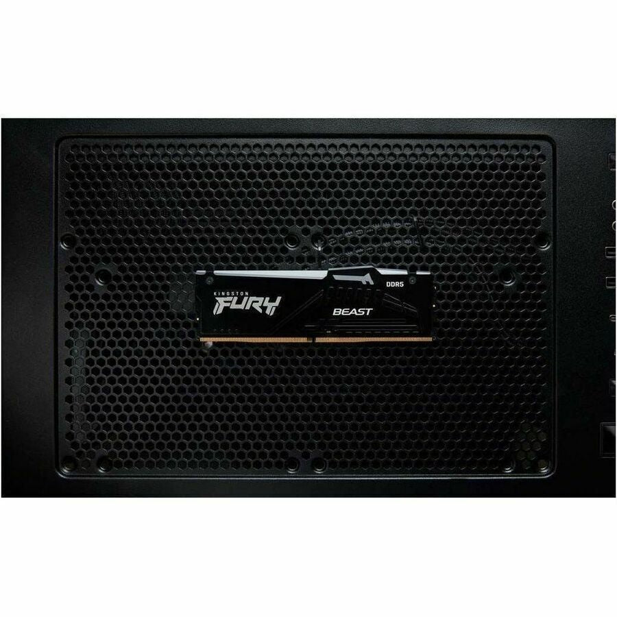 Kingston 32 Go (1 x 32 Go) DDR5 6 000 MT/s CL30 FURY Beast Noir RVB EXPO KF560C30BBEA-32