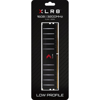 Mémoire de bureau à profil bas PNY XLR8 DDR4 3200 MHz MD16GD4320016LP