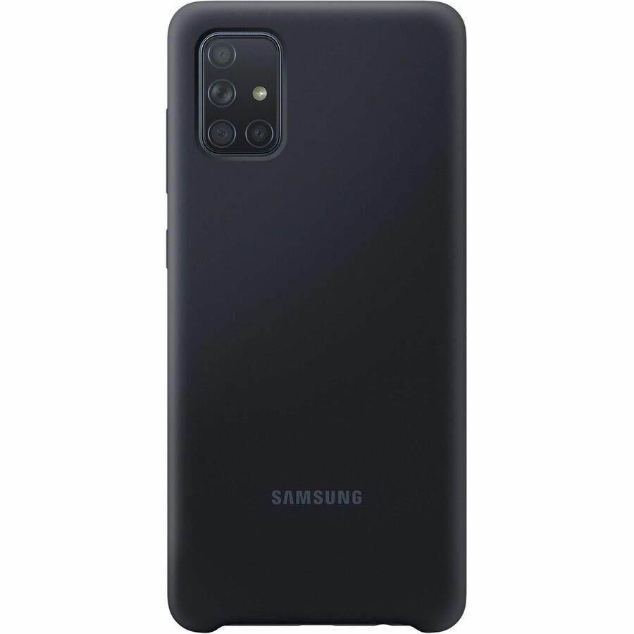 Coque en silicone Samsung (Galaxy A71) EF-PA715TBEGCA