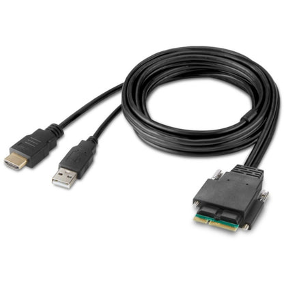 Commutateur KVM modulaire sécurisé HDMI à tête unique à 4 ports Belkin PP4.0 avec télécommande F1DN104MOD-HH-4