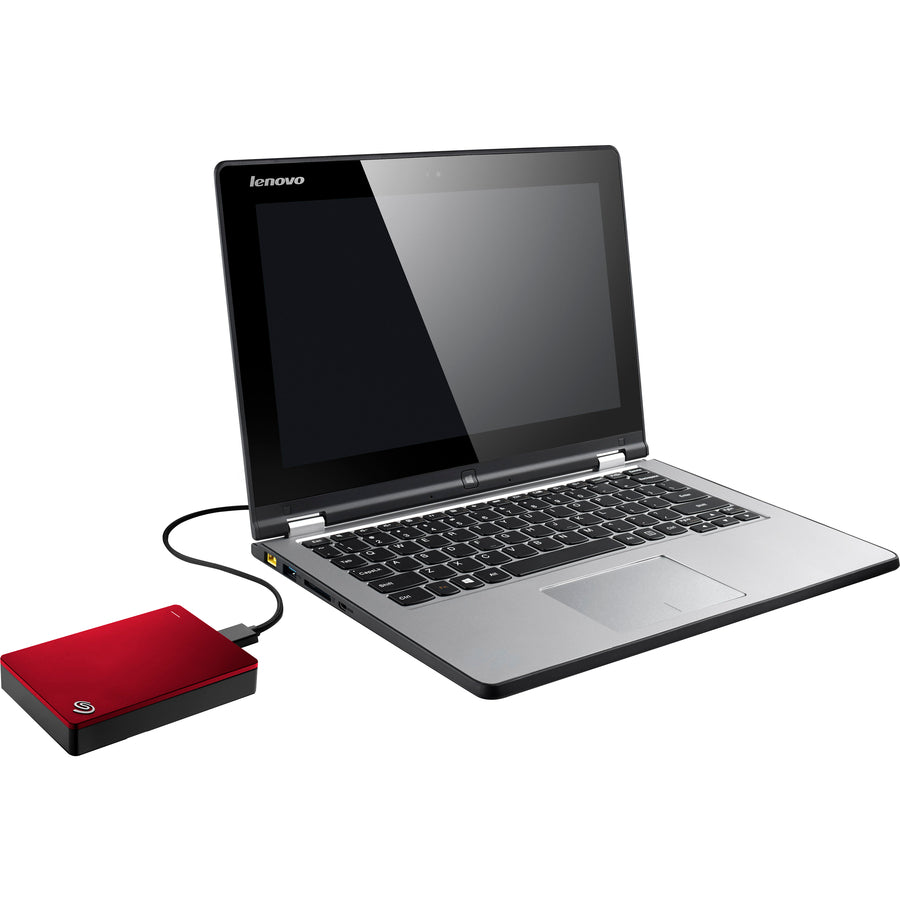 Disque dur externe Seagate Backup Plus STDR5000103 5 To - Rouge STDR5000103