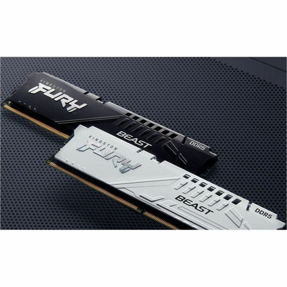 Kingston 32 Go (2 x 16 Go) DDR5 6 000 MT/s CL30 FURY Beast Blanc XMP KF560C30BWK2-32