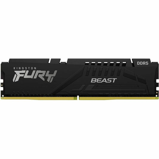 Kingston 64 Go (4x16 Go) DDR5 5200MT/s CL40 FURY Beast Noir XMP KF552C40BBK4-64