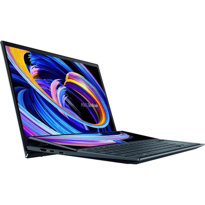 Asus ZenBook Duo 14 UX482 UX482EA-DH79T-CA Ordinateur portable tactile 14" - Full HD - Intel Core i7 11e génération i7-1165G7 - Plateforme Intel Evo - 16 Go - SSD 512 Go - Bleu céleste UX482EA-DH79T-CA