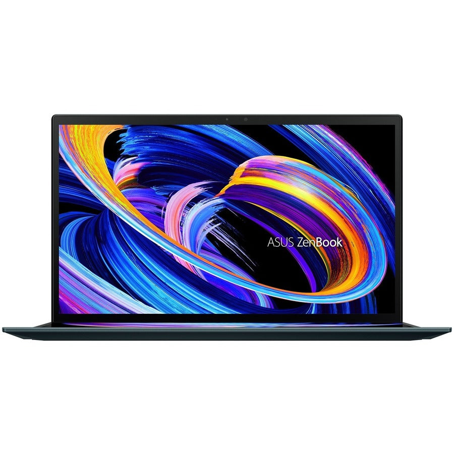 Asus ZenBook Duo 14 UX482 UX482EA-DH79T-CA Ordinateur portable tactile 14" - Full HD - Intel Core i7 11e génération i7-1165G7 - Plateforme Intel Evo - 16 Go - SSD 512 Go - Bleu céleste UX482EA-DH79T-CA