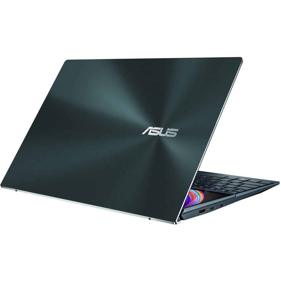 Asus ZenBook Duo 14 UX482 UX482EA-DH79T-CA Ordinateur portable tactile 14" - Full HD - Intel Core i7 11e génération i7-1165G7 - Plateforme Intel Evo - 16 Go - SSD 512 Go - Bleu céleste UX482EA-DH79T-CA