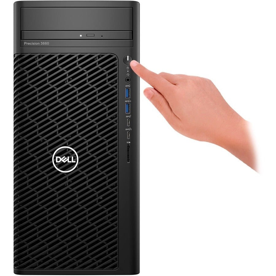 Station de travail Dell Precision 3000 3660 - Intel Core i5 13e génération i5-13600 - Technologie vPro - 16 Go - SSD 512 Go - Tour 304JT