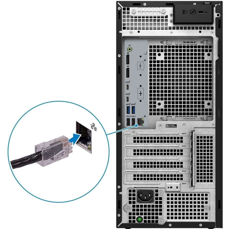 Station de travail Dell Precision 3000 3660 - Intel Core i5 13e génération i5-13600 - Technologie vPro - 16 Go - SSD 512 Go - Tour 304JT