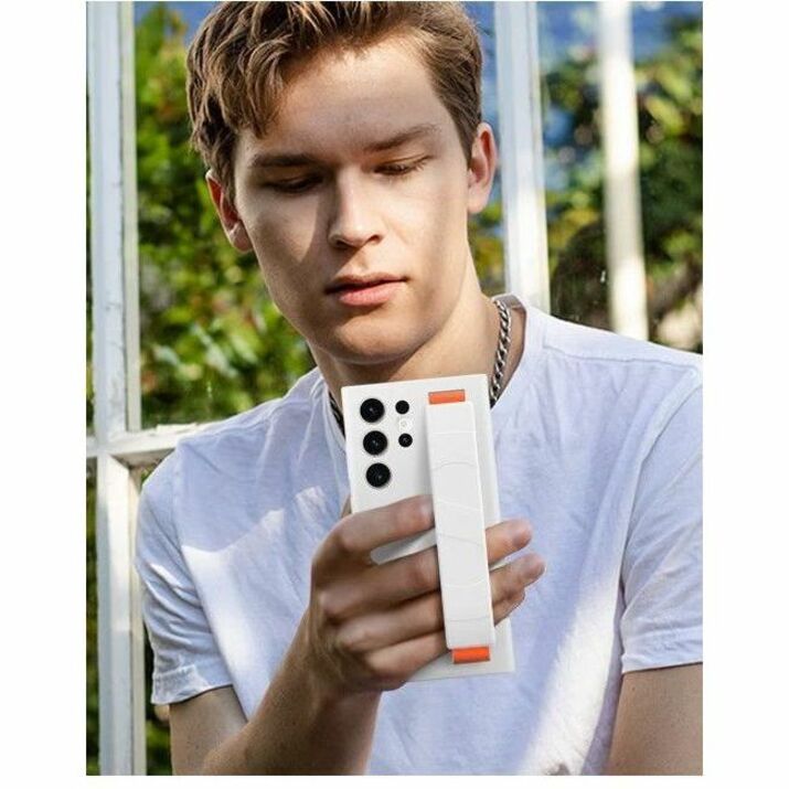 Coque en silicone pour Samsung Galaxy S23 Ultra EF-GS918TWEGCA