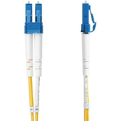 StarTech.com Câble fibre optique duplex monomode LC vers LC (UPC) OS2 de 10 m (32,8 pi), 9/125, 100G, faible perte d'insertion, cordon de raccordement fibre LSZH SMDOS2LCLC10M