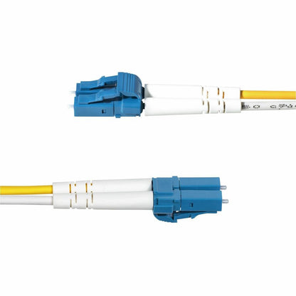 StarTech.com Câble fibre optique duplex monomode LC vers LC (UPC) OS2 de 10 m (32,8 pi), 9/125, 100G, faible perte d'insertion, cordon de raccordement fibre LSZH SMDOS2LCLC10M