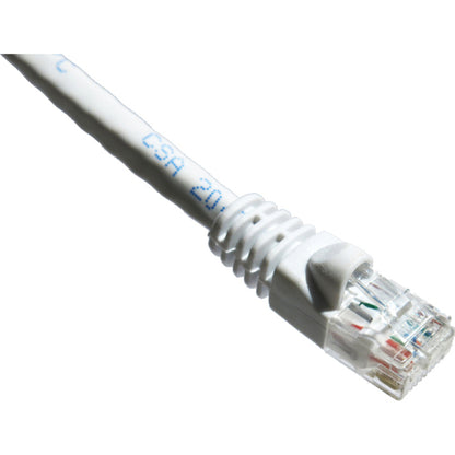 Axiom 15FT CAT6 UTP 550mhz Patch Cable Snagless Molded Boot (White) C6MB-W15-AX