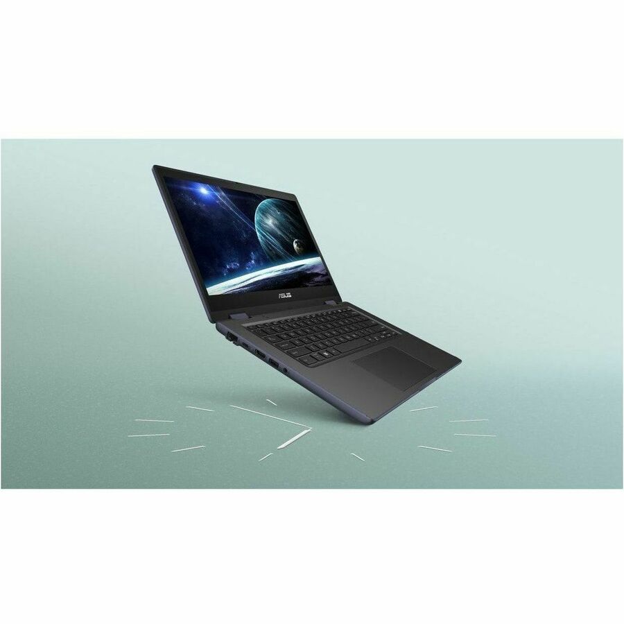 Ordinateur portable robuste Asus BR1402C BR1402CGA-EN21-CA 14" - Full HD - Intel N200 - 8 Go - SSD 128 Go - Gris minéral BR1402CGA-EN21-CA