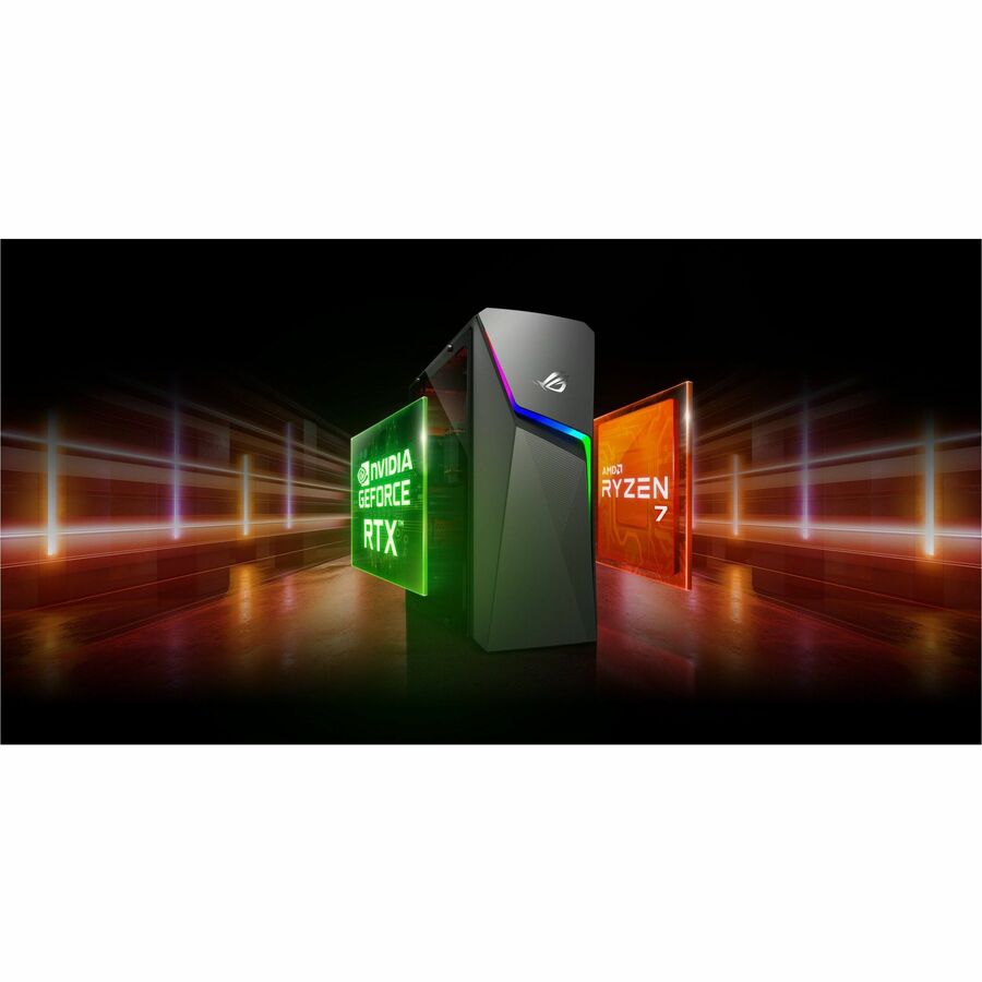 Ordinateur de bureau de jeu Asus ROG Strix G10DK G10DK(SPNL)-DSR7X60 - AMD Ryzen 7 3700X - 16 Go - SSD 512 Go G10DK(SPNL)-DSR7X60