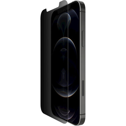 Protection d'écran antimicrobienne Belkin UltraGlass Privacy pour iPhone 12 / iPhone 12 Pro Transparent OVA045ZZ