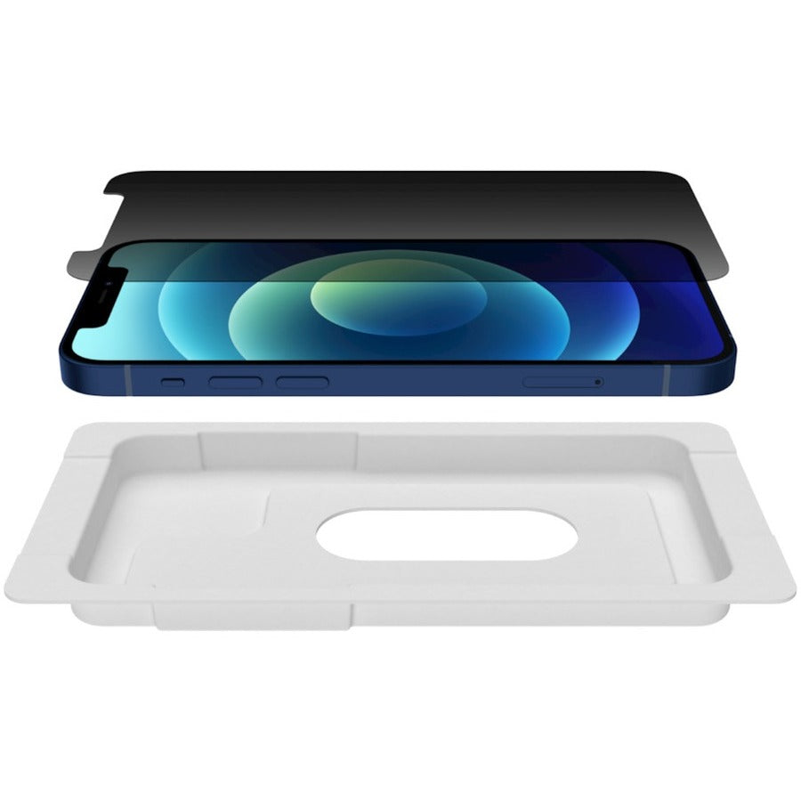 Protection d'écran antimicrobienne Belkin UltraGlass Privacy pour iPhone 12 / iPhone 12 Pro Transparent OVA045ZZ