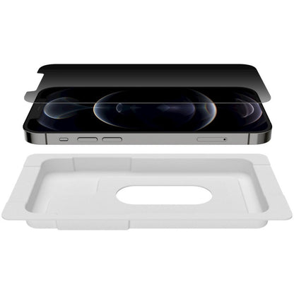 Protection d'écran antimicrobienne Belkin UltraGlass Privacy pour iPhone 12 / iPhone 12 Pro Transparent OVA045ZZ