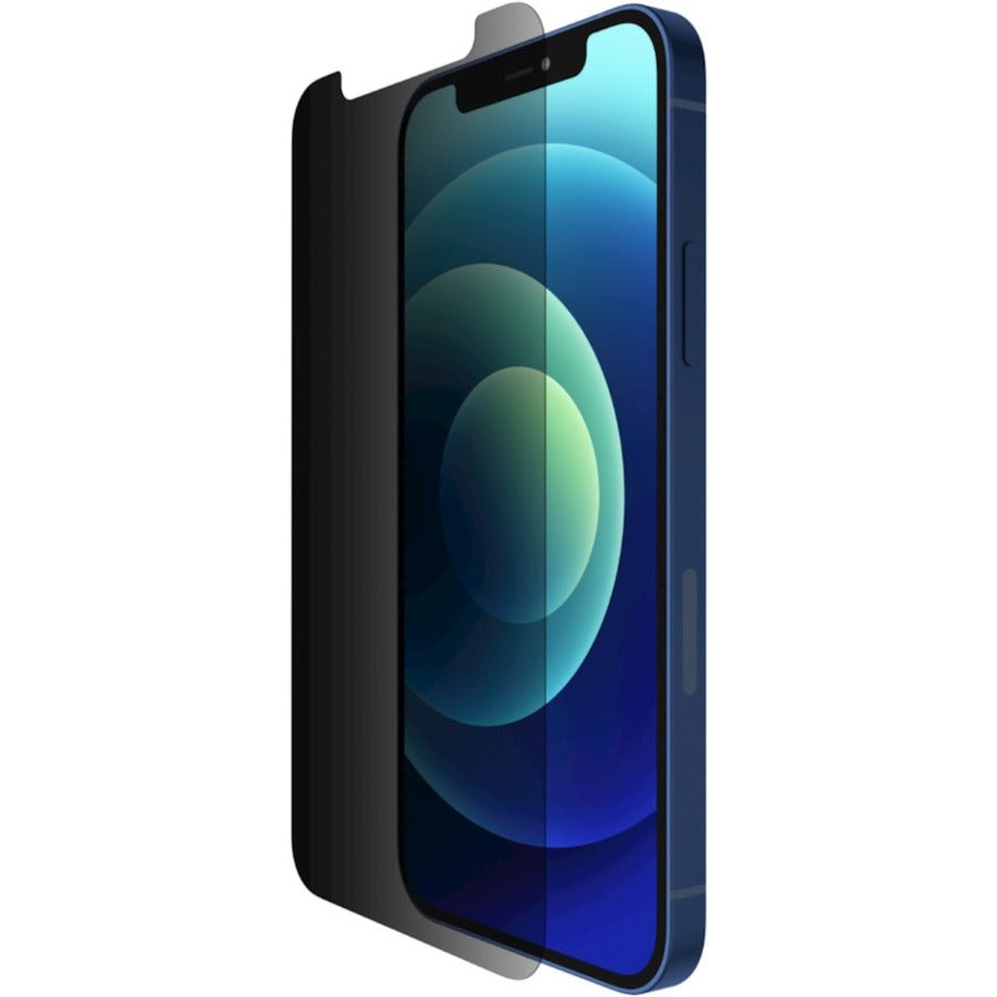 Protection d'écran antimicrobienne Belkin UltraGlass Privacy pour iPhone 12 / iPhone 12 Pro Transparent OVA045ZZ