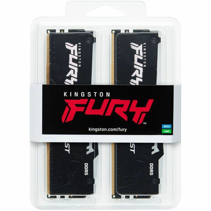 Kit de mémoire Kingston FURY Beast 32 Go (2 x 16 Go) DDR5 SDRAM KF564C32BBEAK2-32