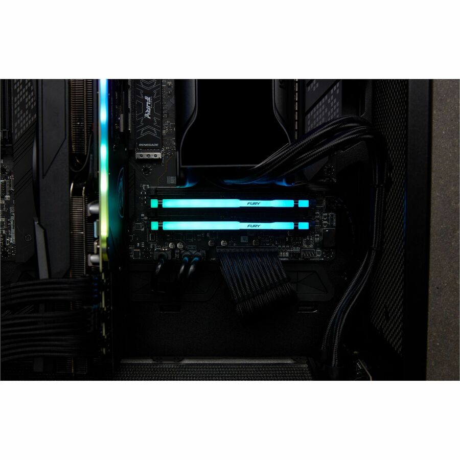 Kit de mémoire Kingston FURY Beast 32 Go (2 x 16 Go) DDR5 SDRAM KF564C32BBEAK2-32