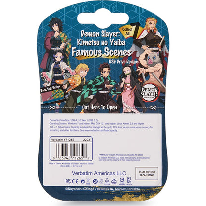 Clé USB Demon Slayer 32 Go Verbatim - Giyu 71265