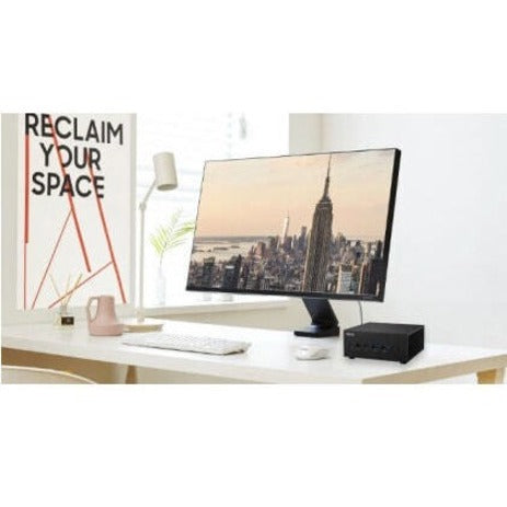 Ordinateur de bureau Asus ExpertCenter PN52 PN52-SYS715PX1TD - AMD Ryzen 7 5800H - 16 Go - SSD 512 Go - Mini PC - Noir Eco 90MS02F1-M000B0
