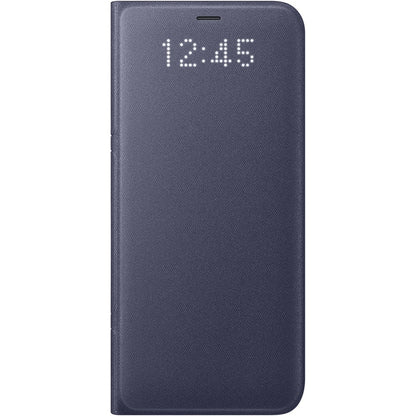 Étui de transport Samsung LED View (à rabat) pour smartphone Samsung Galaxy S8 - Violet EF-NG950PVEGCA