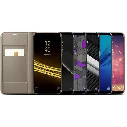 Étui de transport Samsung LED View (à rabat) pour smartphone Samsung Galaxy S8 - Violet EF-NG950PVEGCA