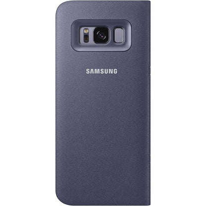 Étui de transport Samsung LED View (à rabat) pour smartphone Samsung Galaxy S8 - Violet EF-NG950PVEGCA