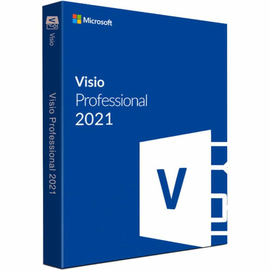 Microsoft Visio 2021 Professional - Pack Box - 1 PC - Sans support D87-07622