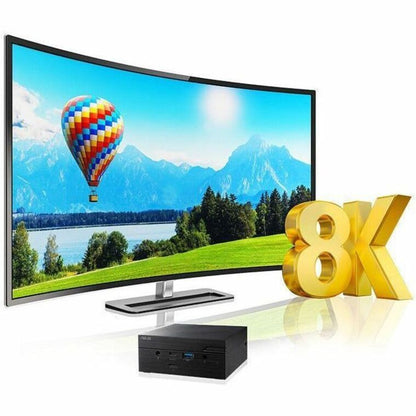 Système Barebone Asus - Mini PC - AMD Ryzen 7 4700U 2 GHz Octa-core (8 cœurs) 90MR00E1-M01390