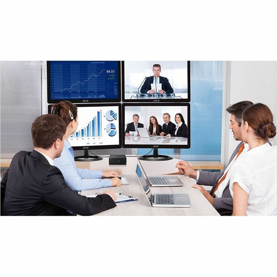 Système Barebone Asus - Mini PC - AMD Ryzen 7 4700U 2 GHz Octa-core (8 cœurs) 90MR00E1-M01390