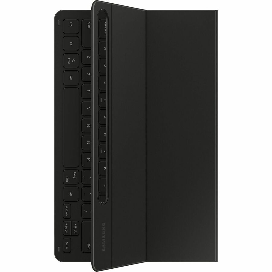 Étui avec clavier et housse de protection pour tablette Samsung Book Cover (pliable) Samsung Galaxy Tab S9, Galaxy Tab S9 FE, stylet - Noir EF-DX710BBEGCA