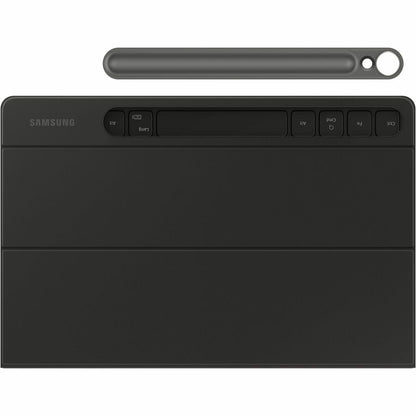 Étui avec clavier et housse de protection pour tablette Samsung Book Cover (pliable) Samsung Galaxy Tab S9, Galaxy Tab S9 FE, stylet - Noir EF-DX710BBEGCA