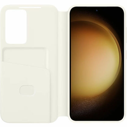 Étui de transport Samsung (portefeuille) pour smartphone Samsung Galaxy S23 - Crème EF-ZS911CUEGCA