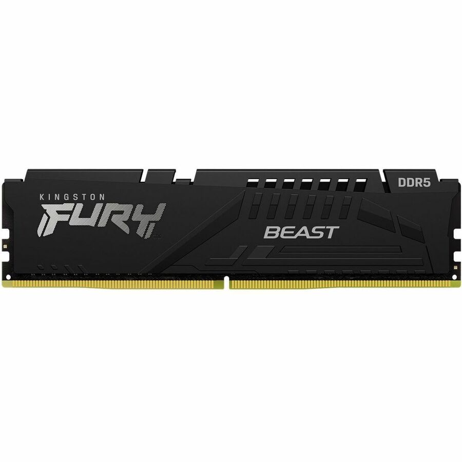 Kingston 64 Go (4x16 Go) DDR5 5600MT/s CL40 FURY Beast Noir XMP KF556C40BBK4-64