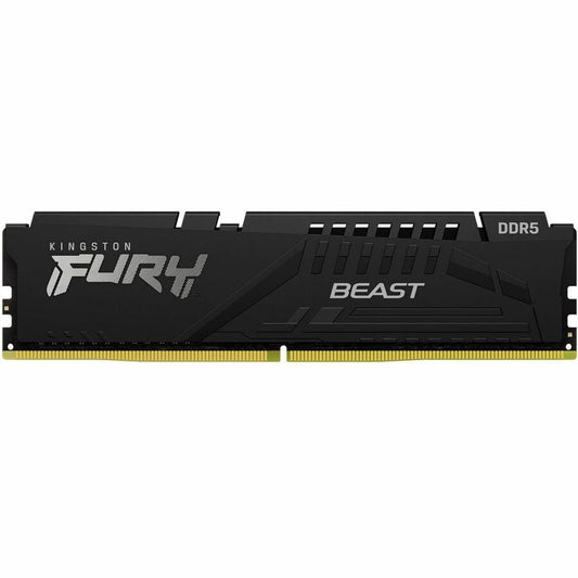 Kingston 64 Go (4x16 Go) DDR5 5600MT/s CL40 FURY Beast Noir XMP KF556C40BBK4-64