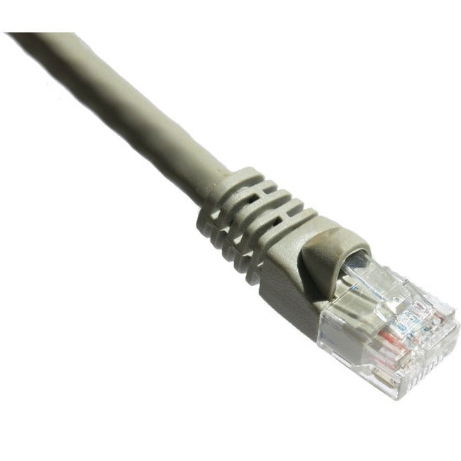 Câble de raccordement Axiom 3FT CAT6A 650 MHz avec gaine moulée (gris) C6AMB-G3-AX