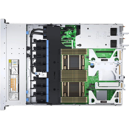 Serveur montable en rack 1U Dell EMC PowerEdge R650xs - 1 x Intel Xeon Silver 4310 2,10 GHz - 32 Go de RAM - 480 Go SSD - (1 x 480 Go) Configuration SSD - Serial ATA/600, contrôleur SAS 12 Gb/s 65W97