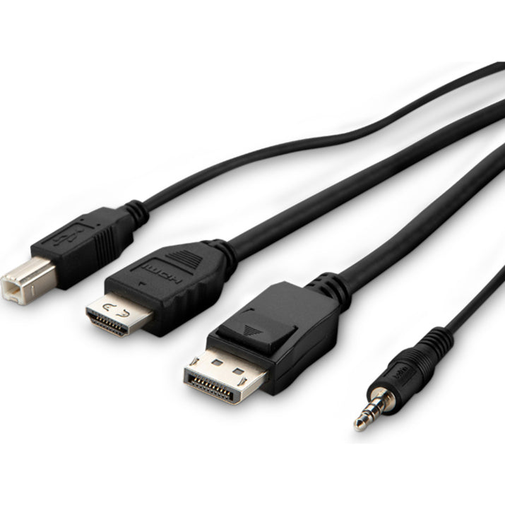 Câble Belkin TAA (1) DVI vers HDMI (1) DP-DP/USB/AUD F1DN2CC-DHPP6T