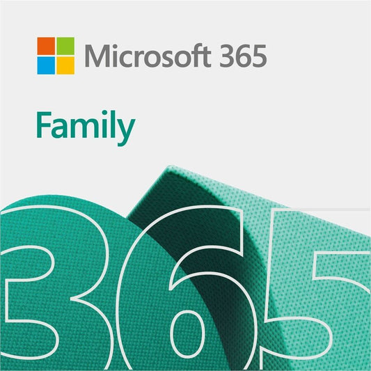 Microsoft 365 Famille - Licence d'abonnement - Jusqu'à 6 personnes - 12 mois 6GQ-00091
