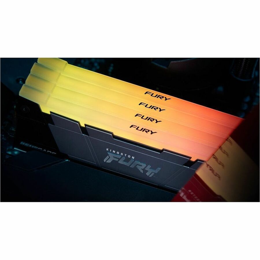 Kit de mémoire Kingston FURY Renegade 64 Go (4 x 16 Go) DDR4 SDRAM KF436C16RB12AK4/64