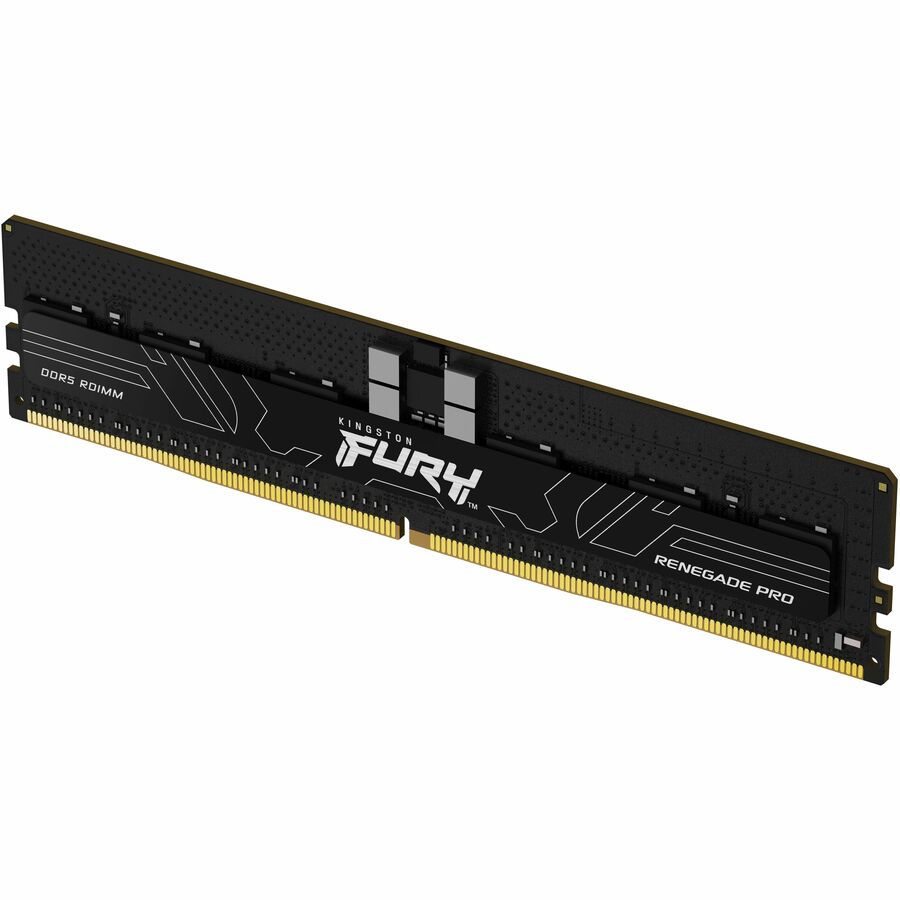 Kingston 32 Go (1 x 32 Go) DDR5 6400MT/s CL32 FURY Renegade Pro RDIMM Noir EXPO KF564R32RBE2-32