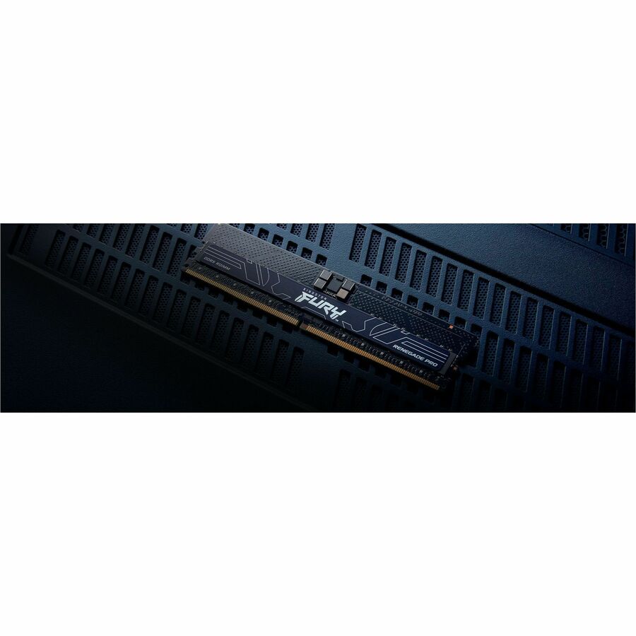 Kingston 32 Go (1 x 32 Go) DDR5 6400MT/s CL32 FURY Renegade Pro RDIMM Noir EXPO KF564R32RBE2-32